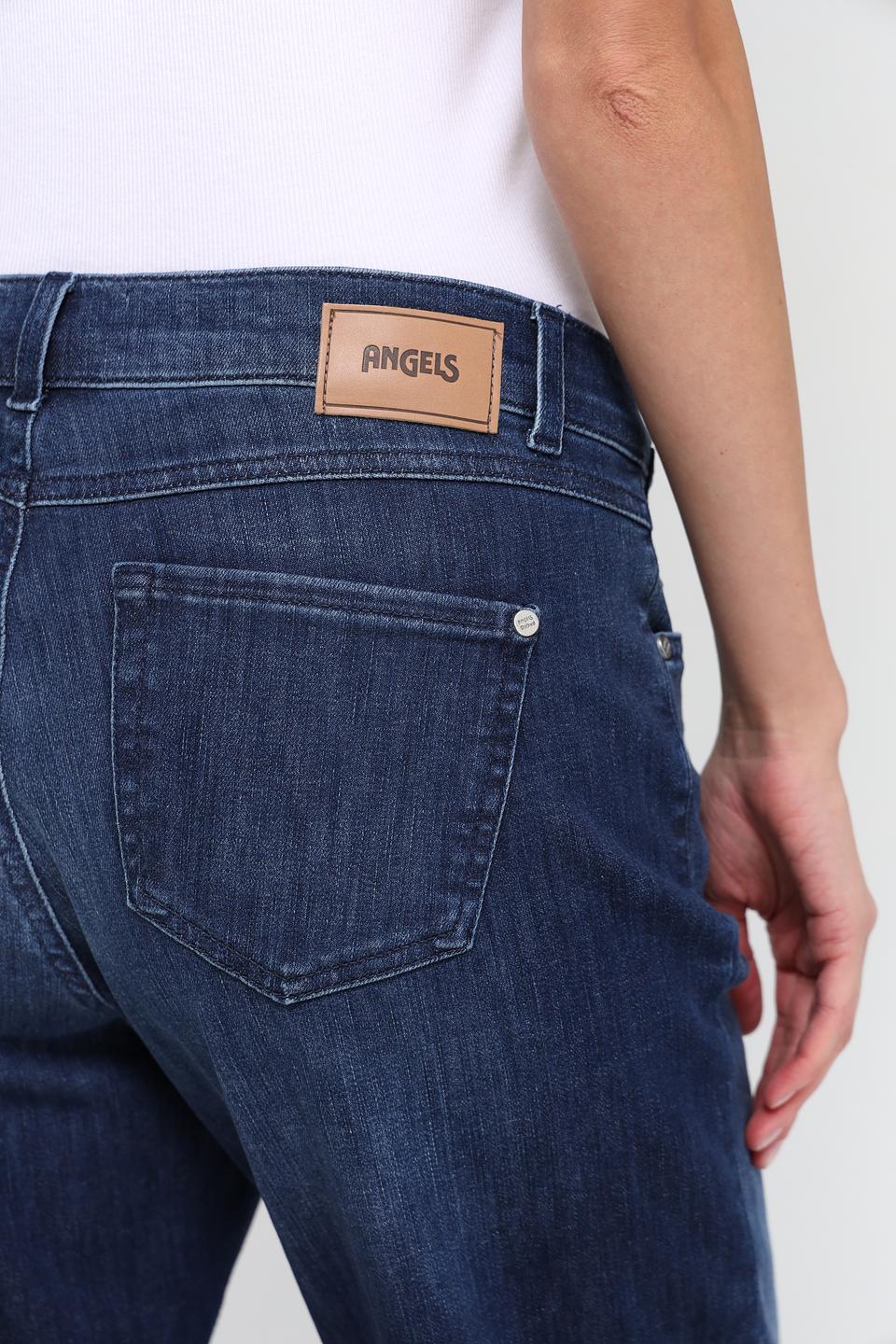 Джинсы Angels прямого кроя синие