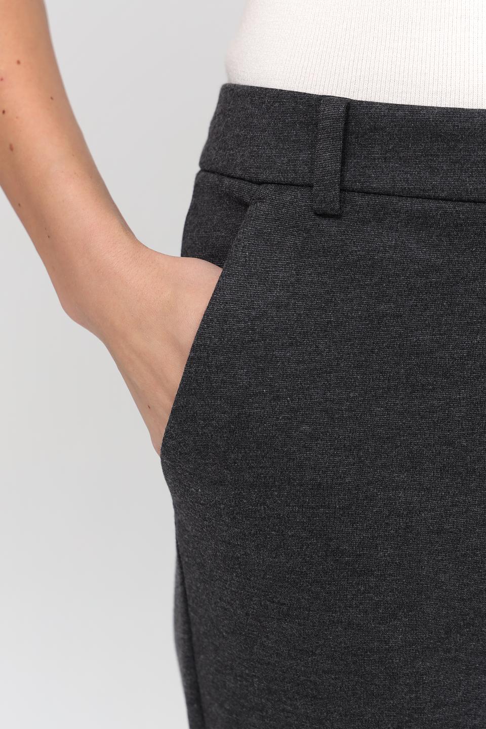 Брюки классические Oui серые