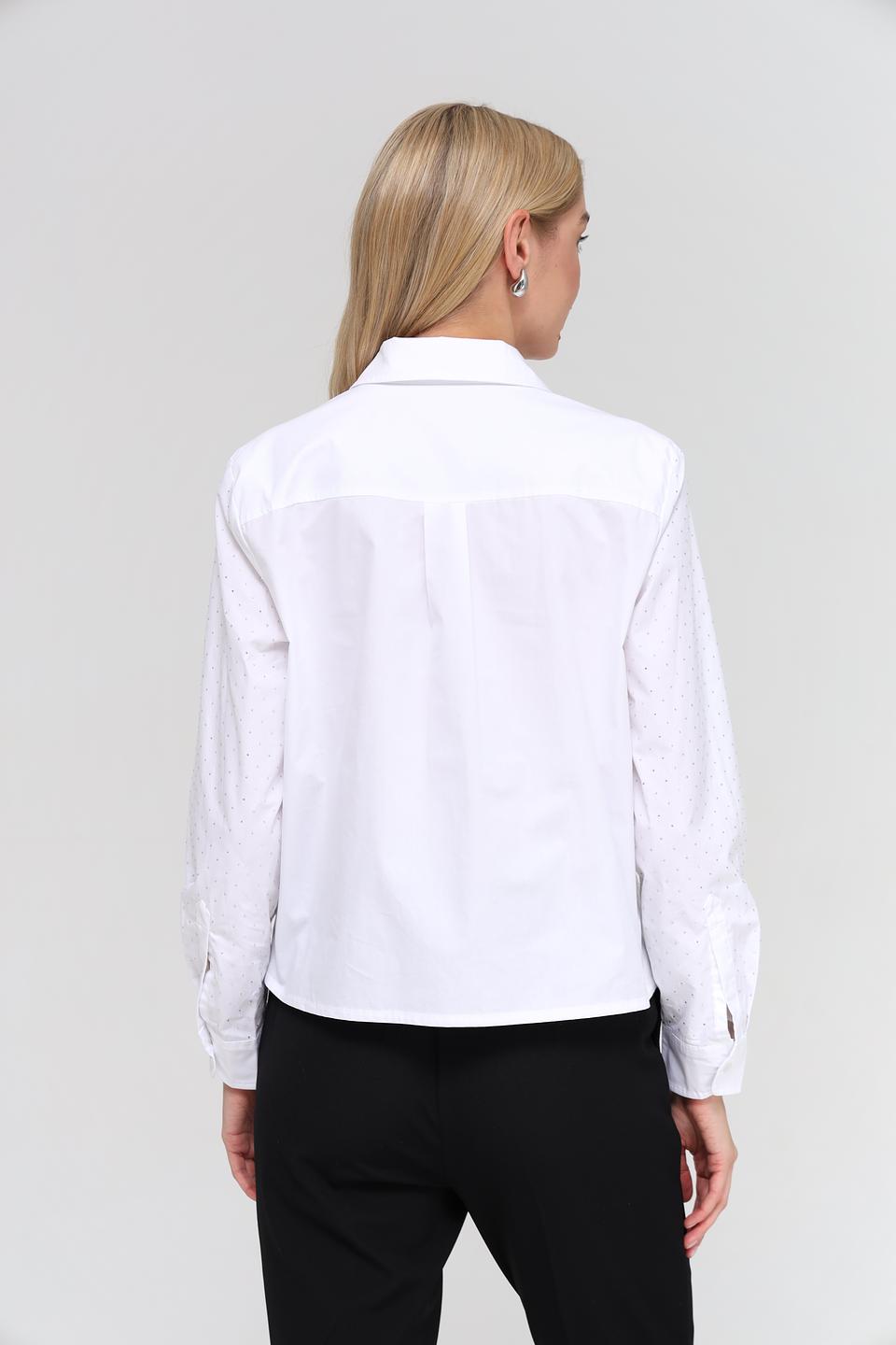 Рубашка Oui с горошком