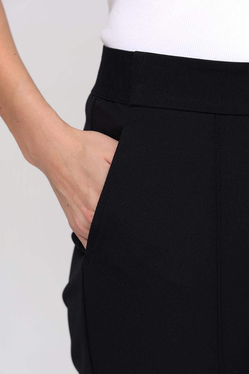 Брюки Lecomte чёрные кюлоты