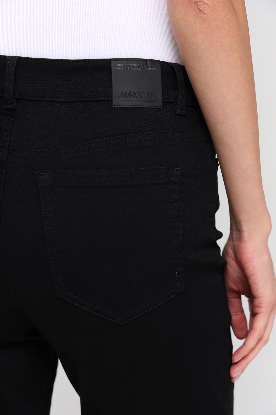 Джинсы Marc Cain с кружевом чёрные