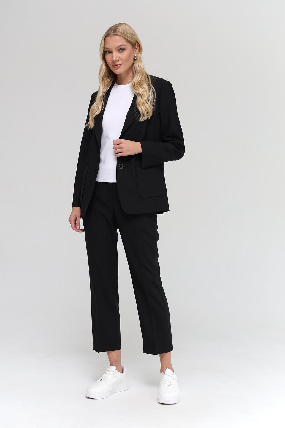 Жакет Marc Cain чёрный приталенный