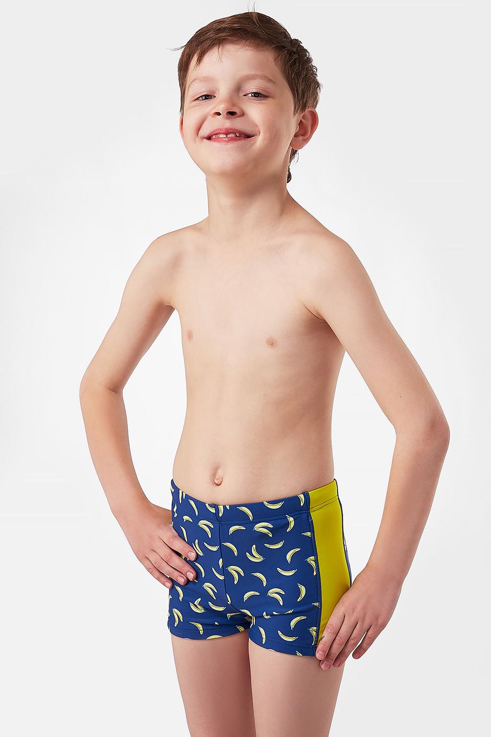 Плавки Lowry синие с жёлтыми бананами