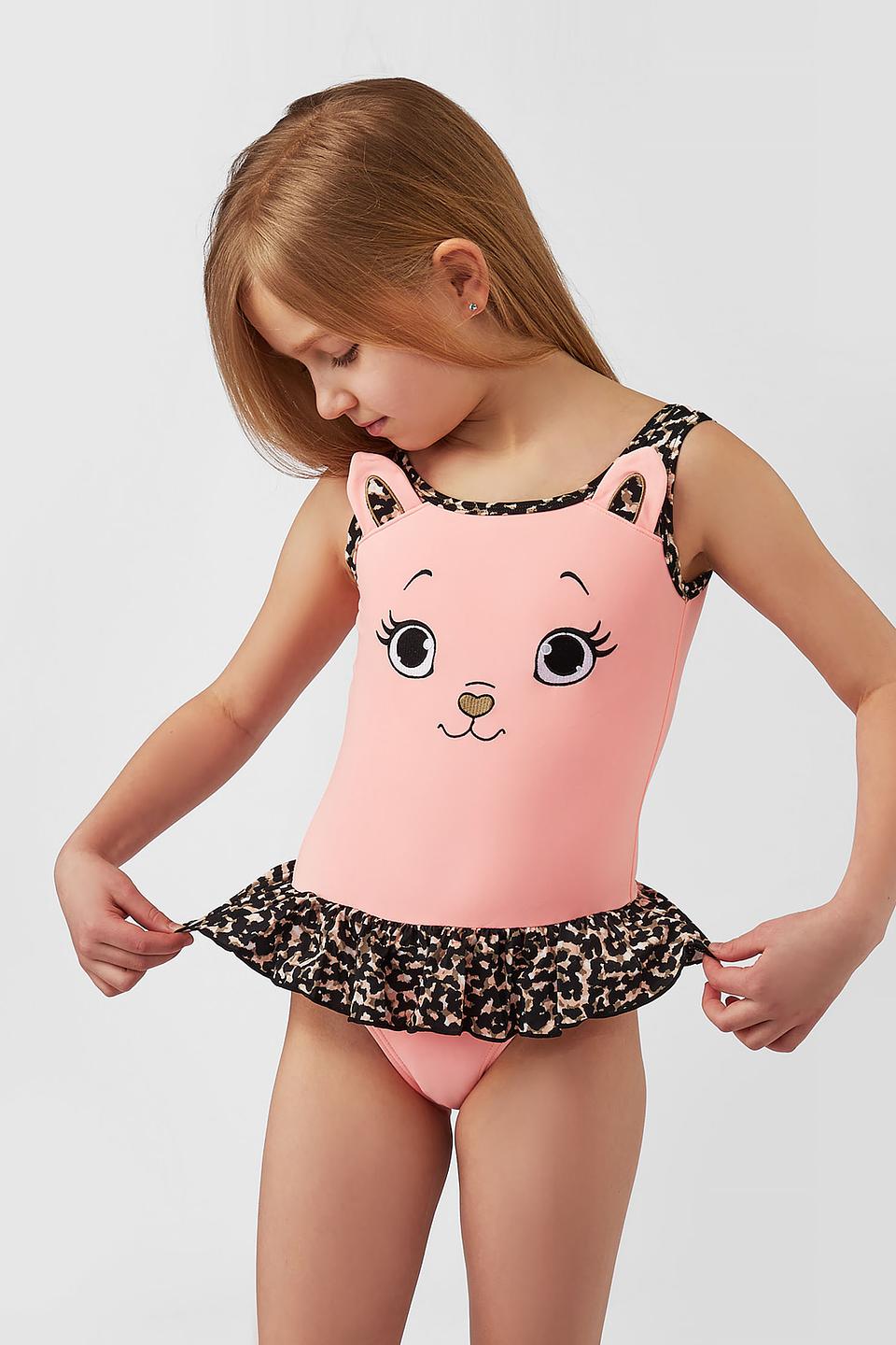 Купальник Lowry girl кошачий розовый