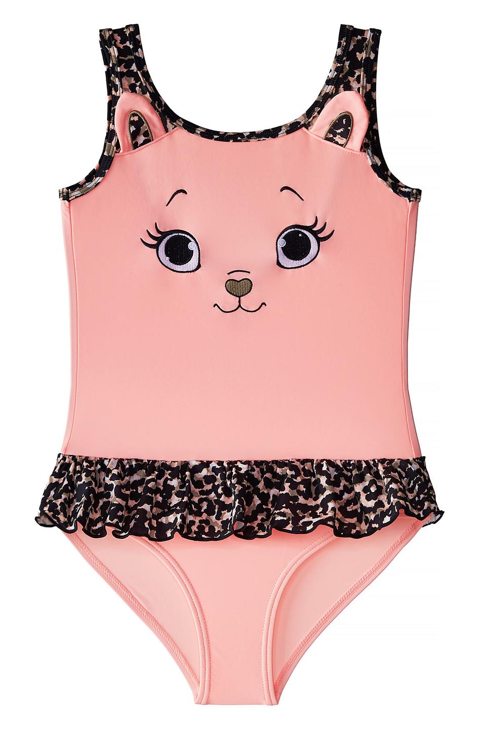 Купальник Lowry girl кошачий розовый