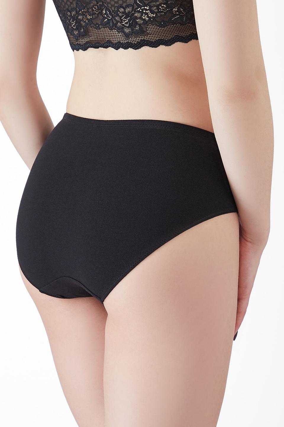 Трусы Lowry с кружевом чёрные