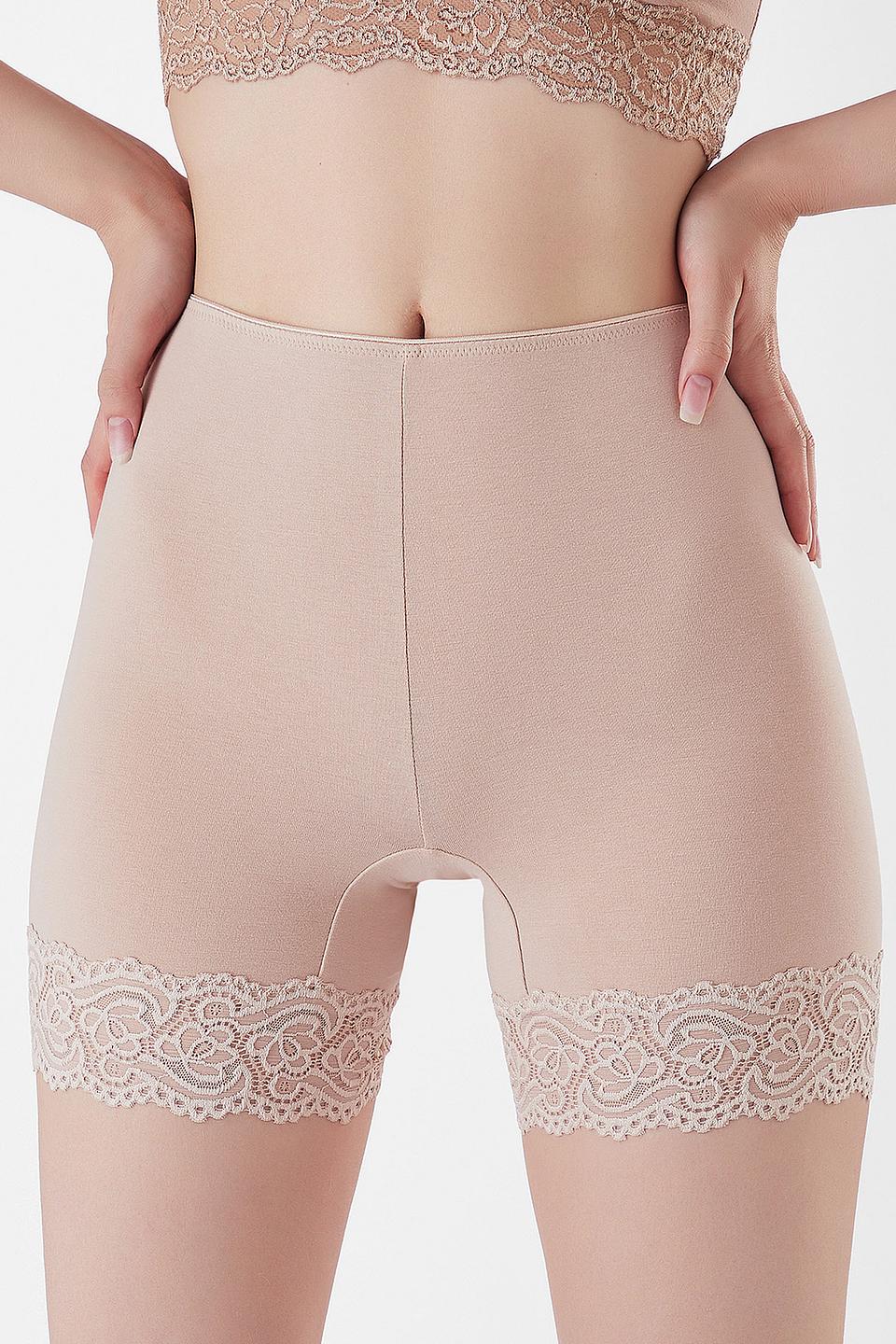 Трусы шортики Lowry бежевые