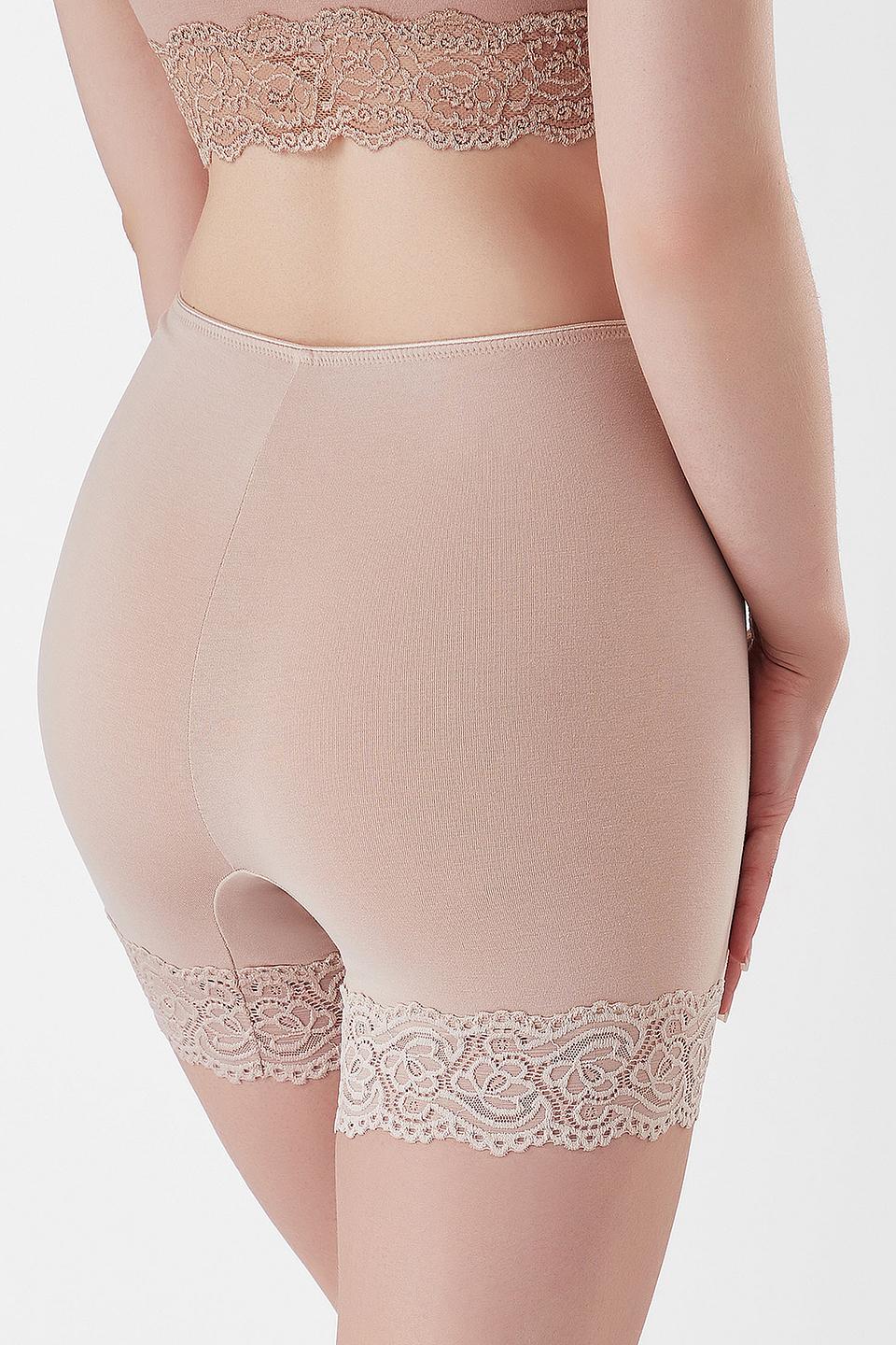 Трусы шортики Lowry бежевые