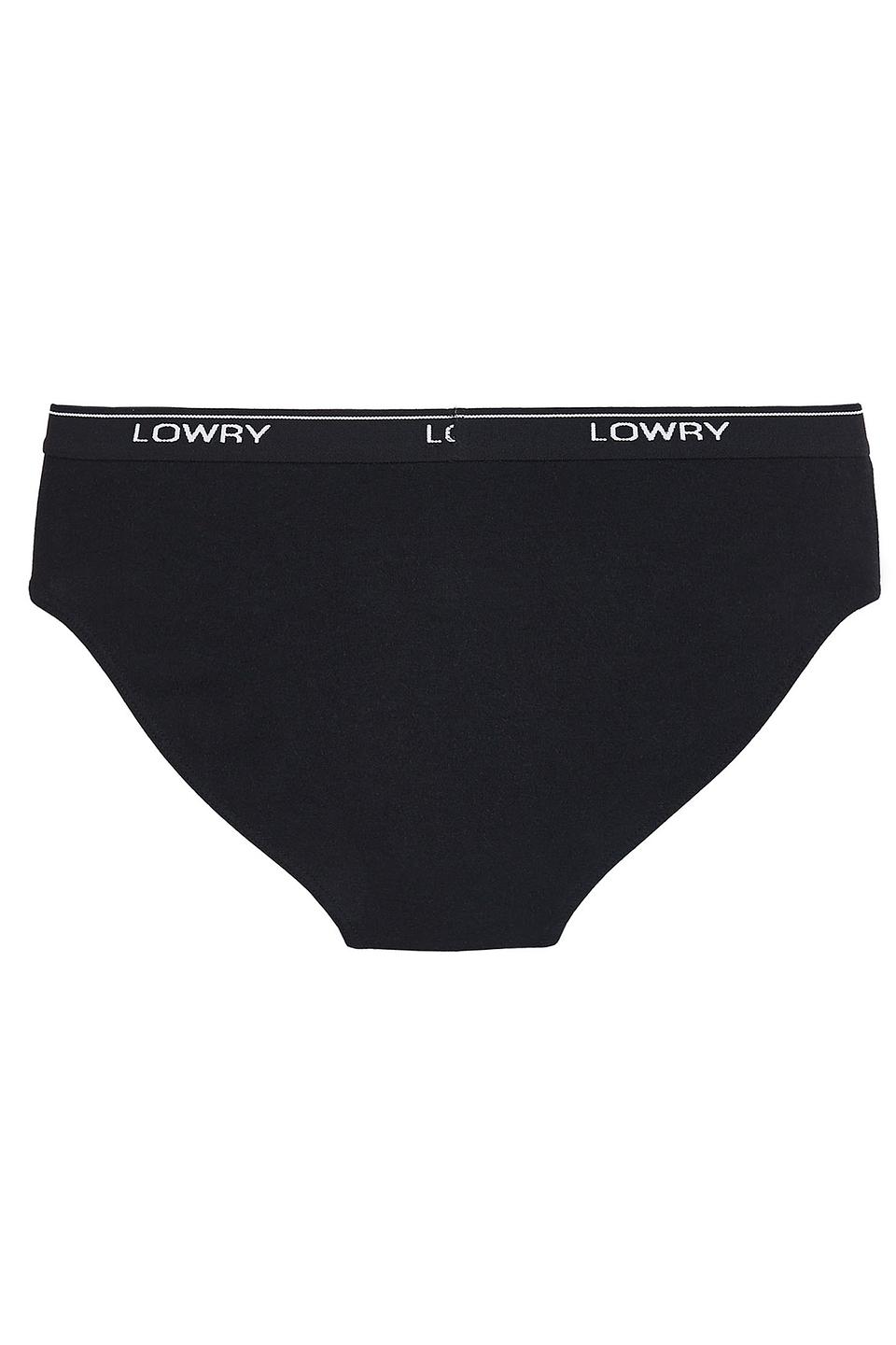 Трусы Lowry мужские чёрные