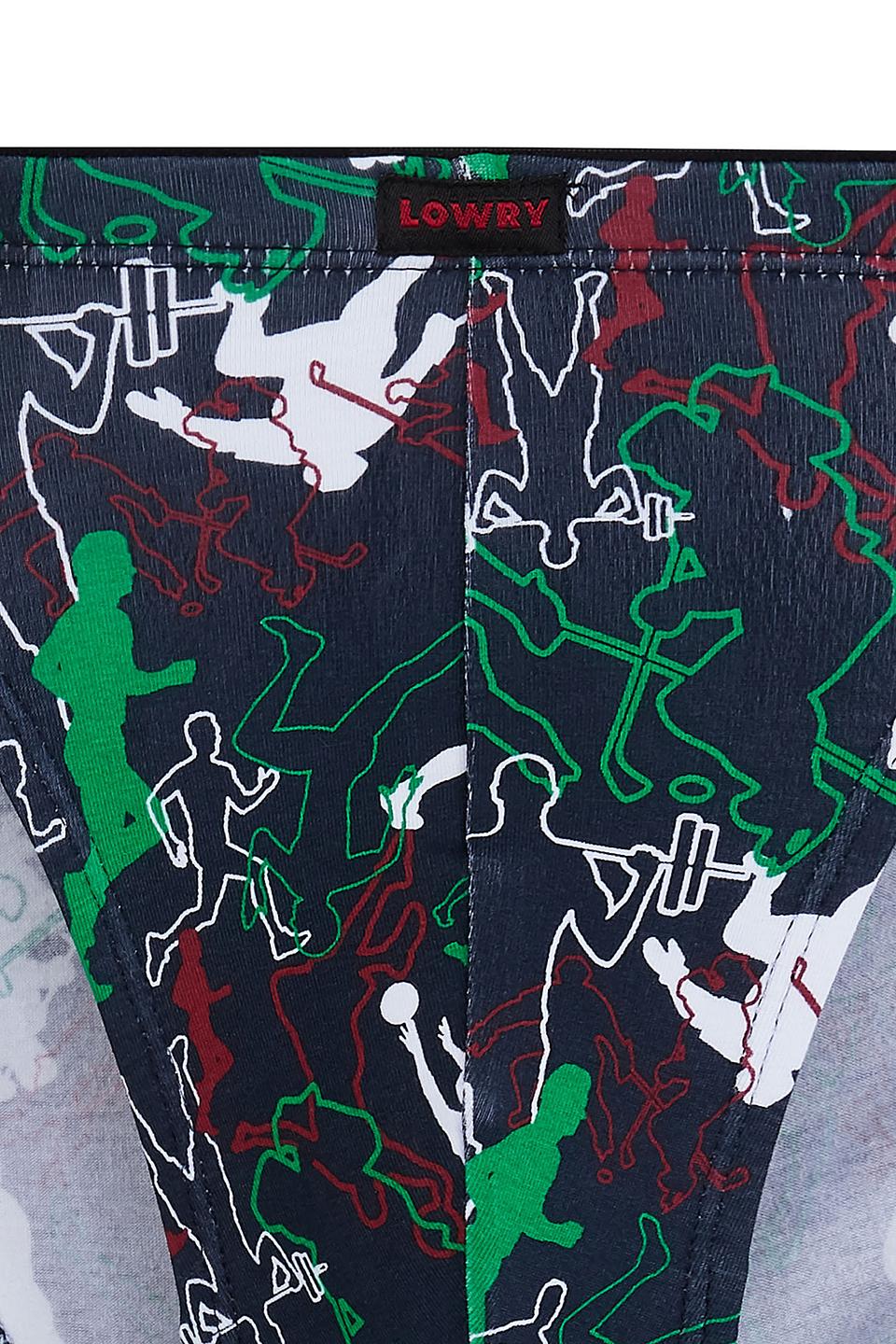 Трусы Lowry с принтом