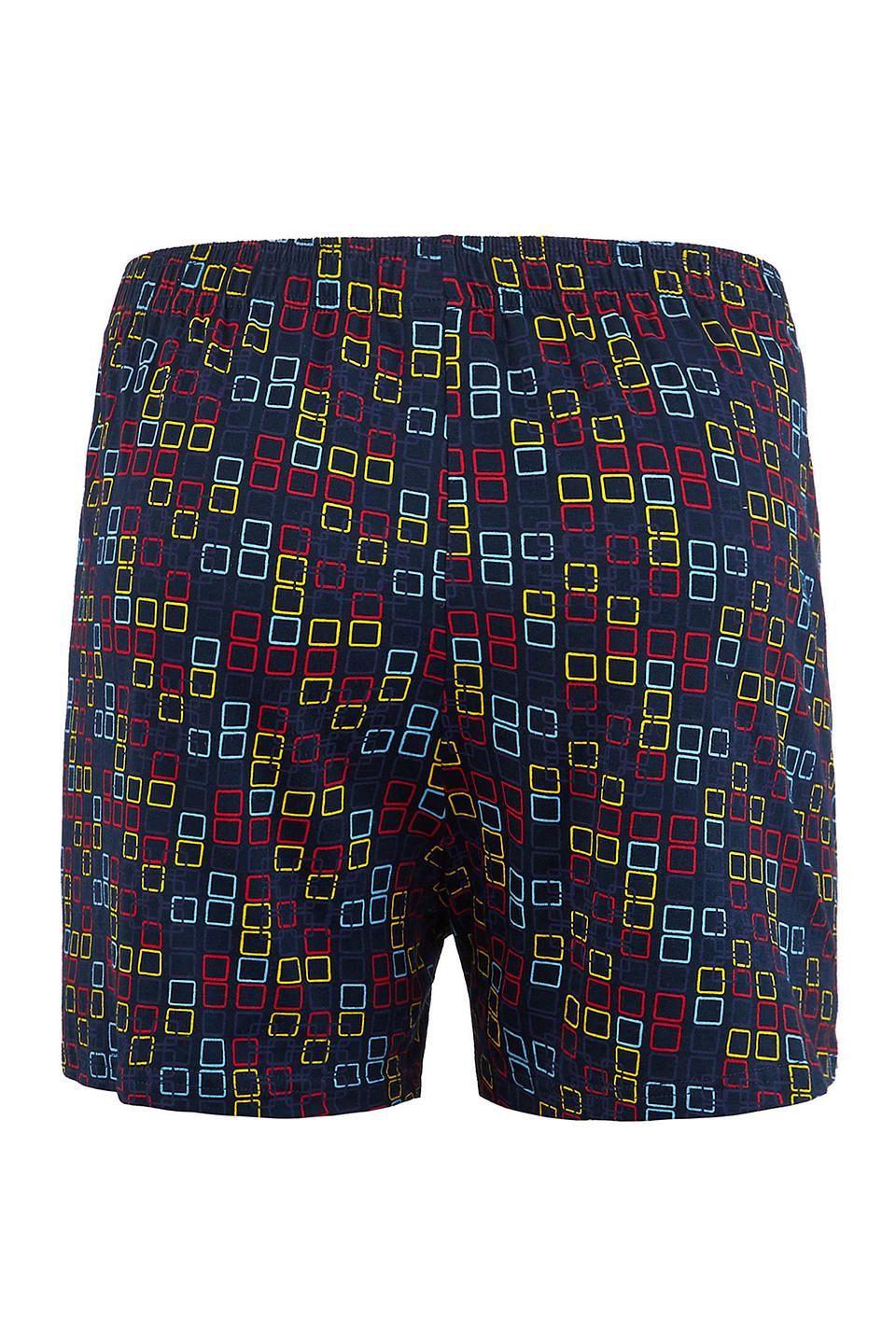 Трусы Lowry с геометрическим рисунком синие
