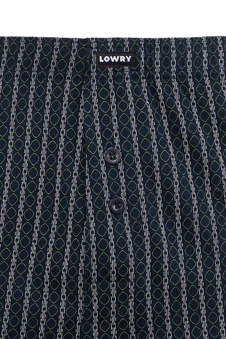 Трусы Lowry мужские в полоску синие