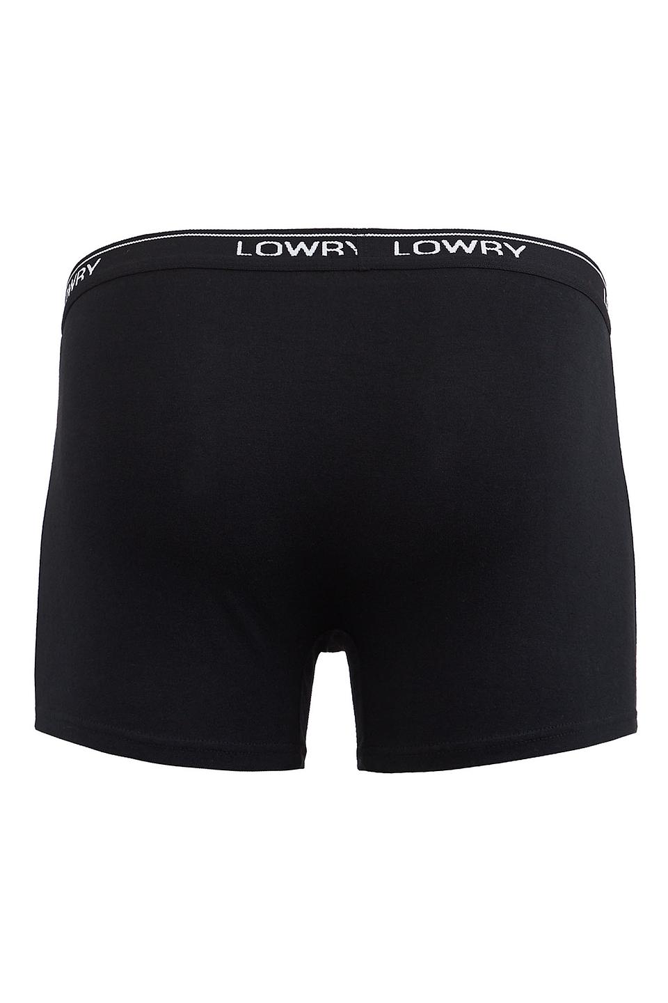 Трусы Lowry мужские чёрные