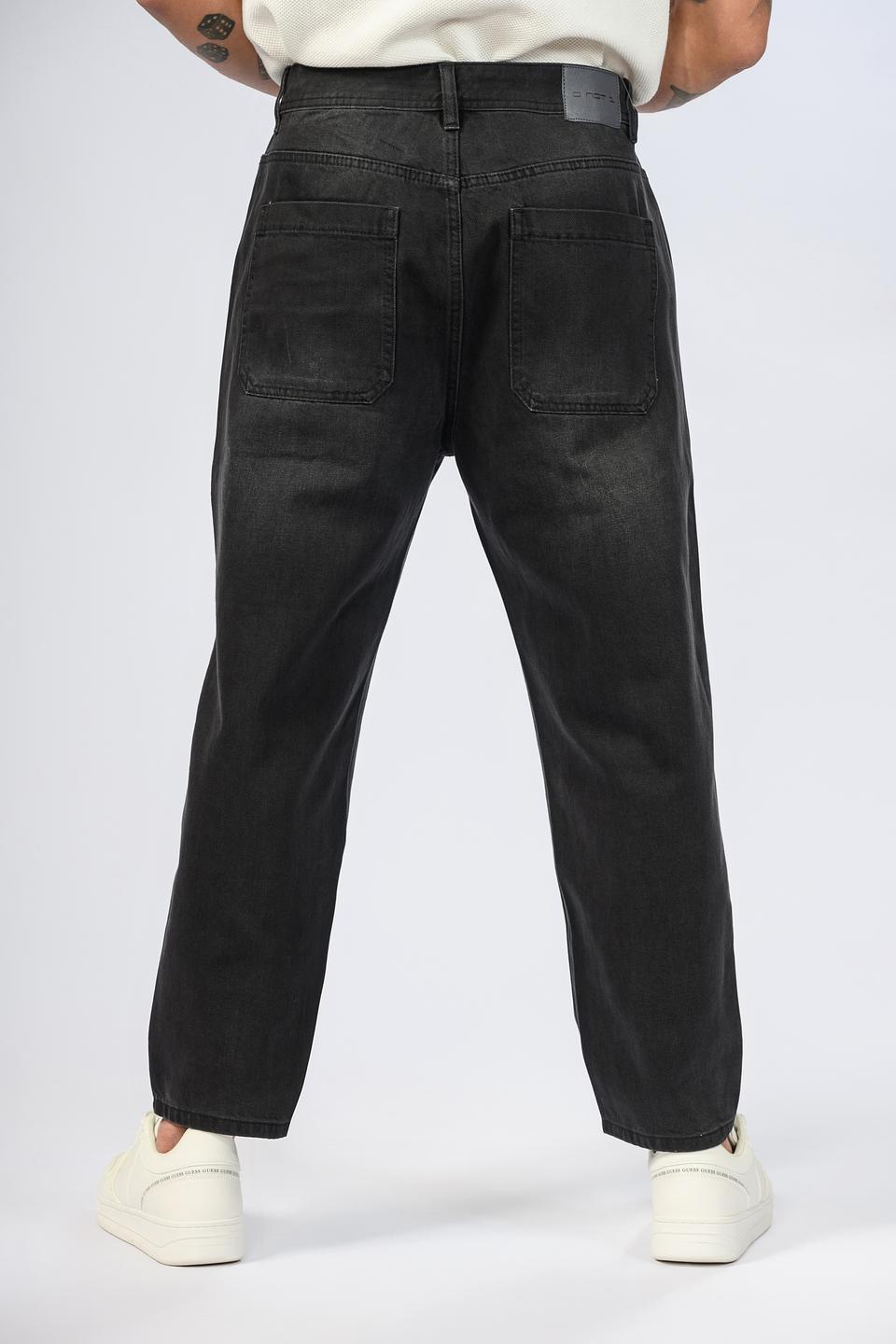 Брюки Onot1 чёрные широкие