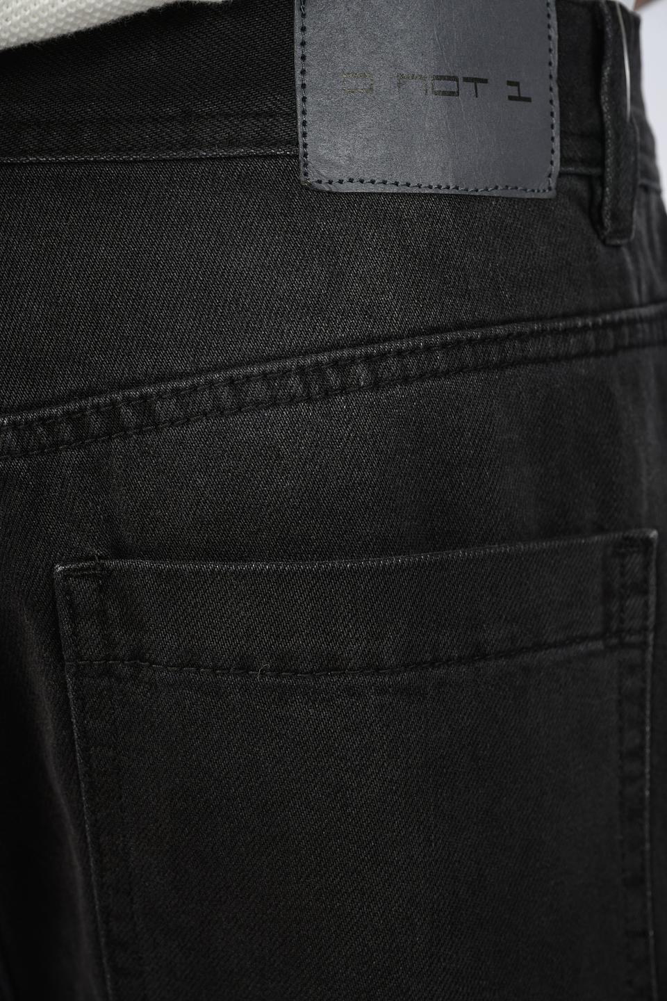 Брюки Onot1 чёрные широкие