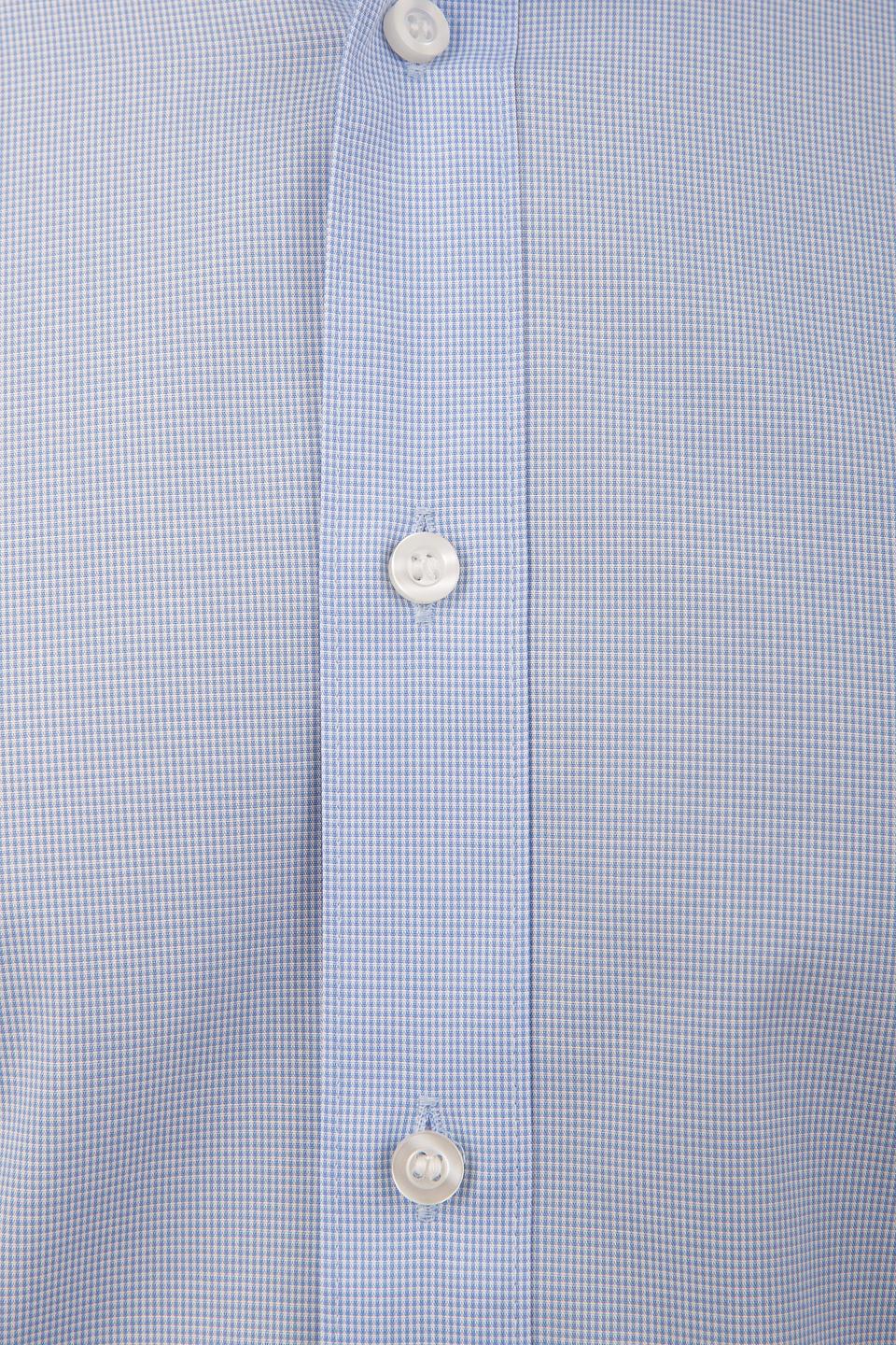 Рубашка Olymp с длинным рукавом голубая