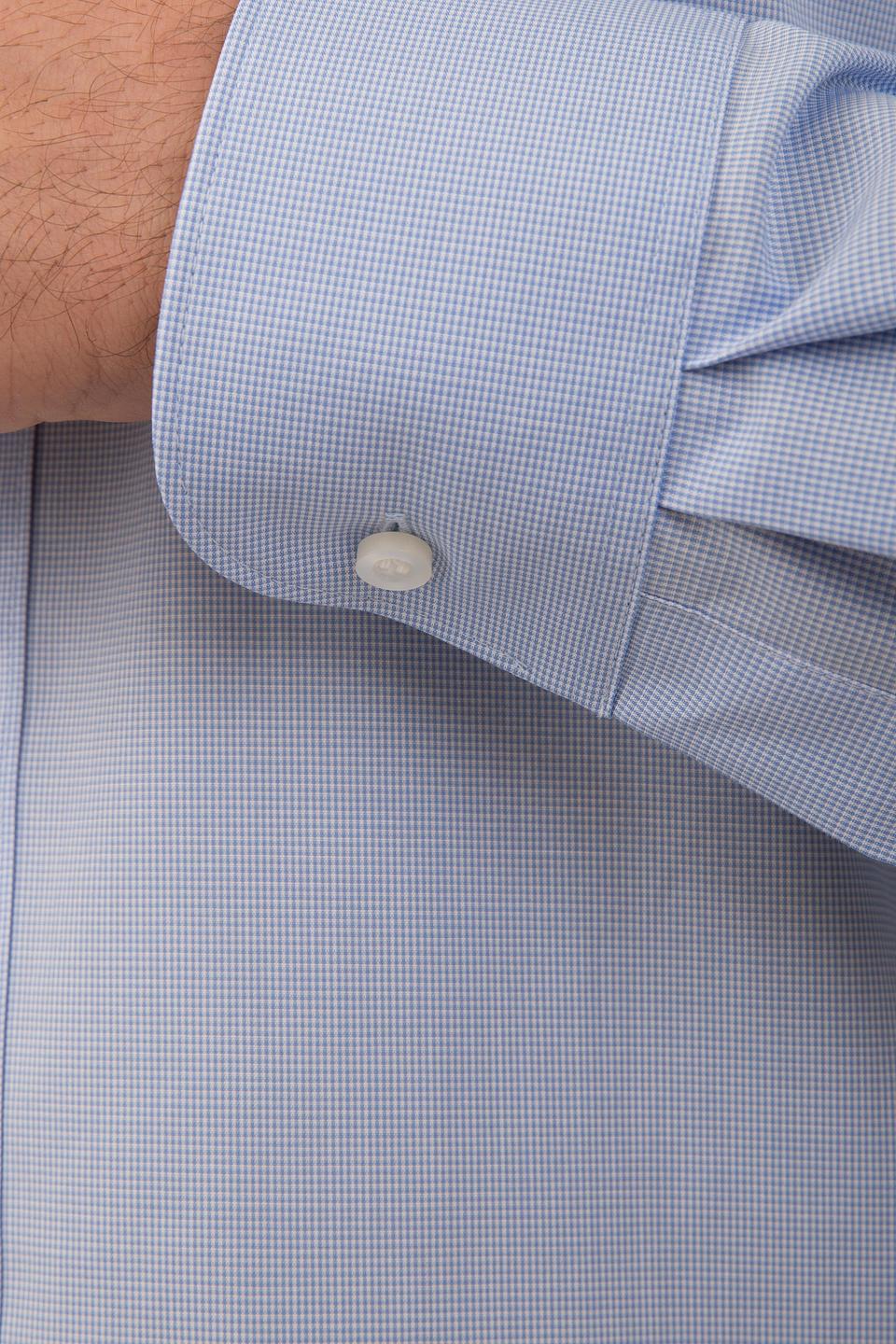 Рубашка Olymp с длинным рукавом голубая