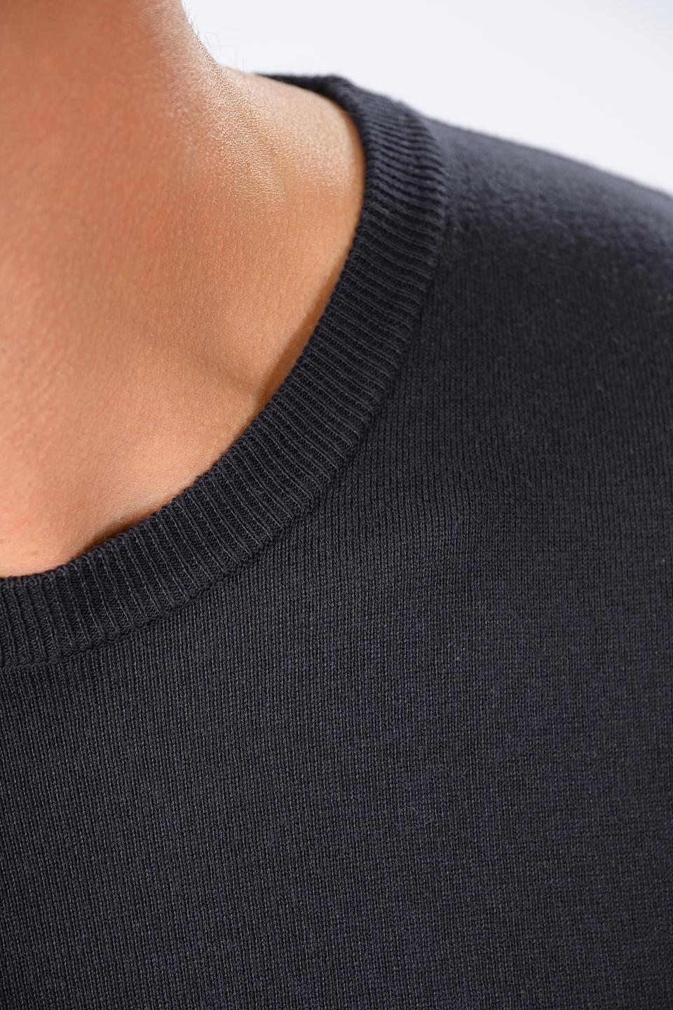 Пуловер Strellson муж. тёмно-синий