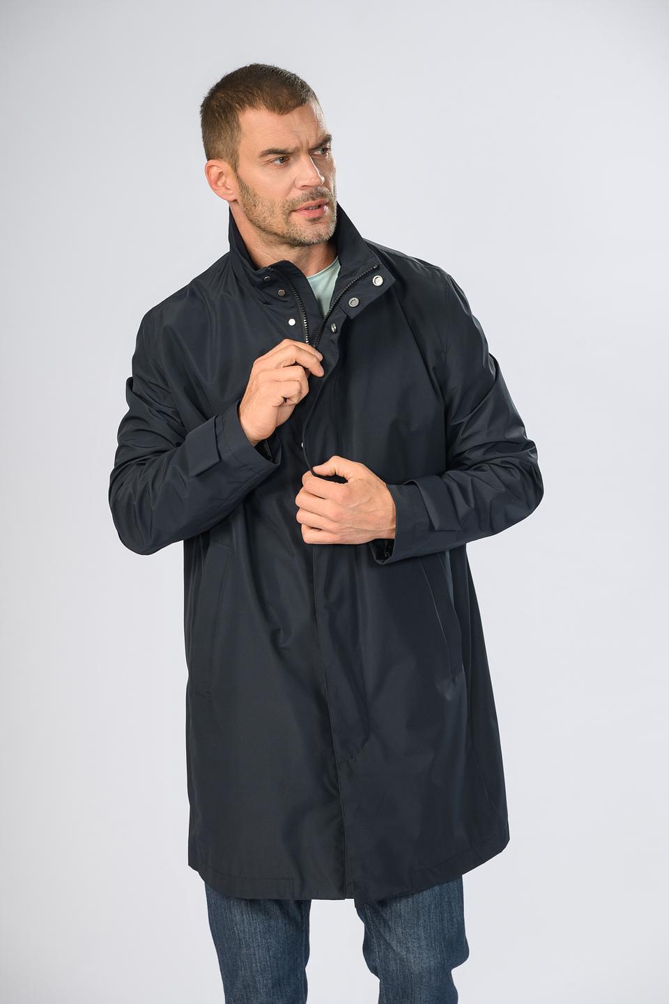 Пальто Strellson тёмно-синий