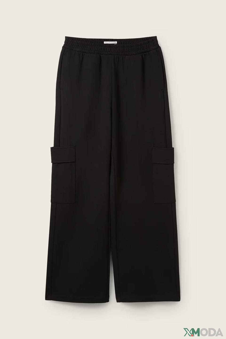 Брюки Tom Tailor дев. карманы чёрные