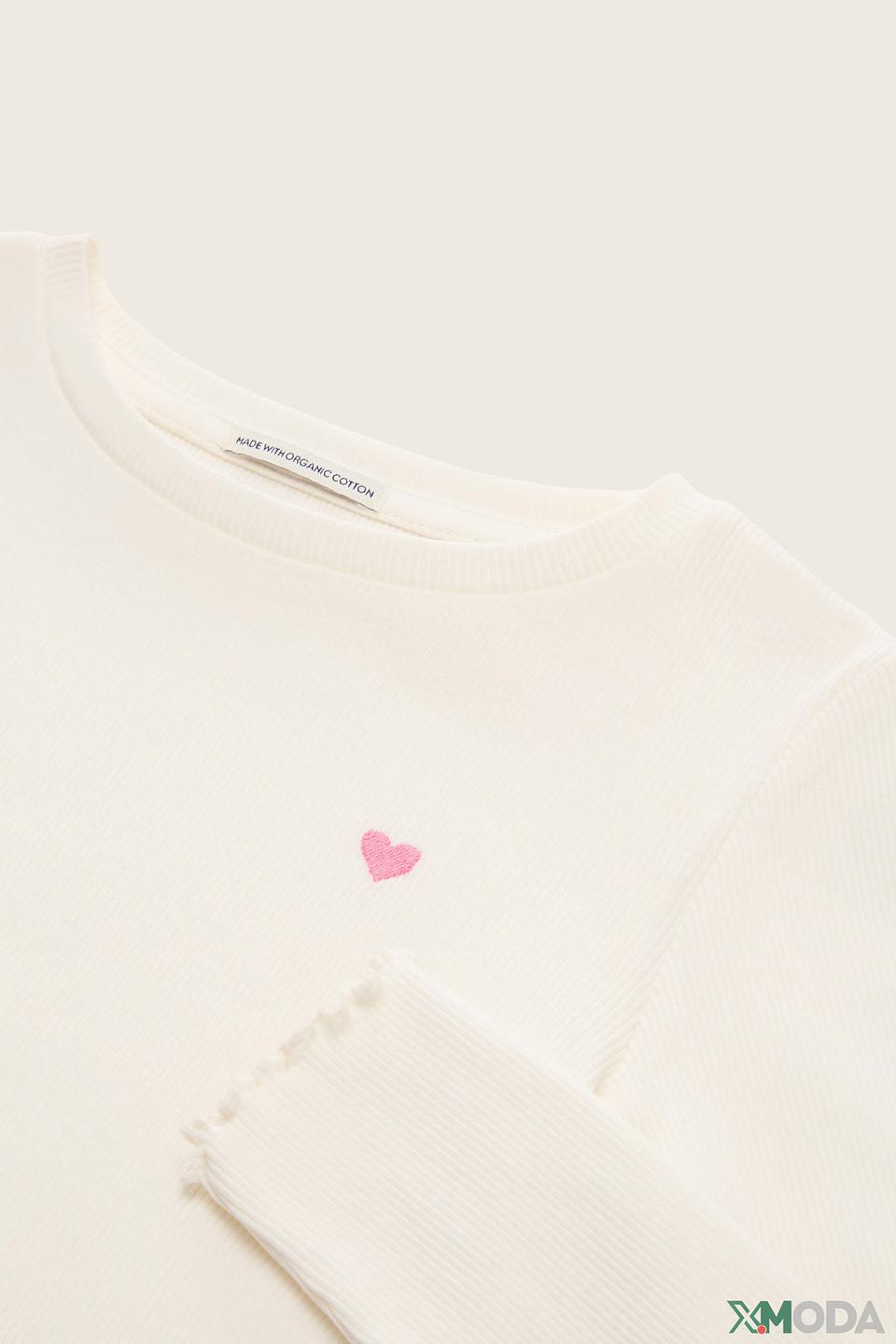 Футболка Tom Tailor дев. с сердцем