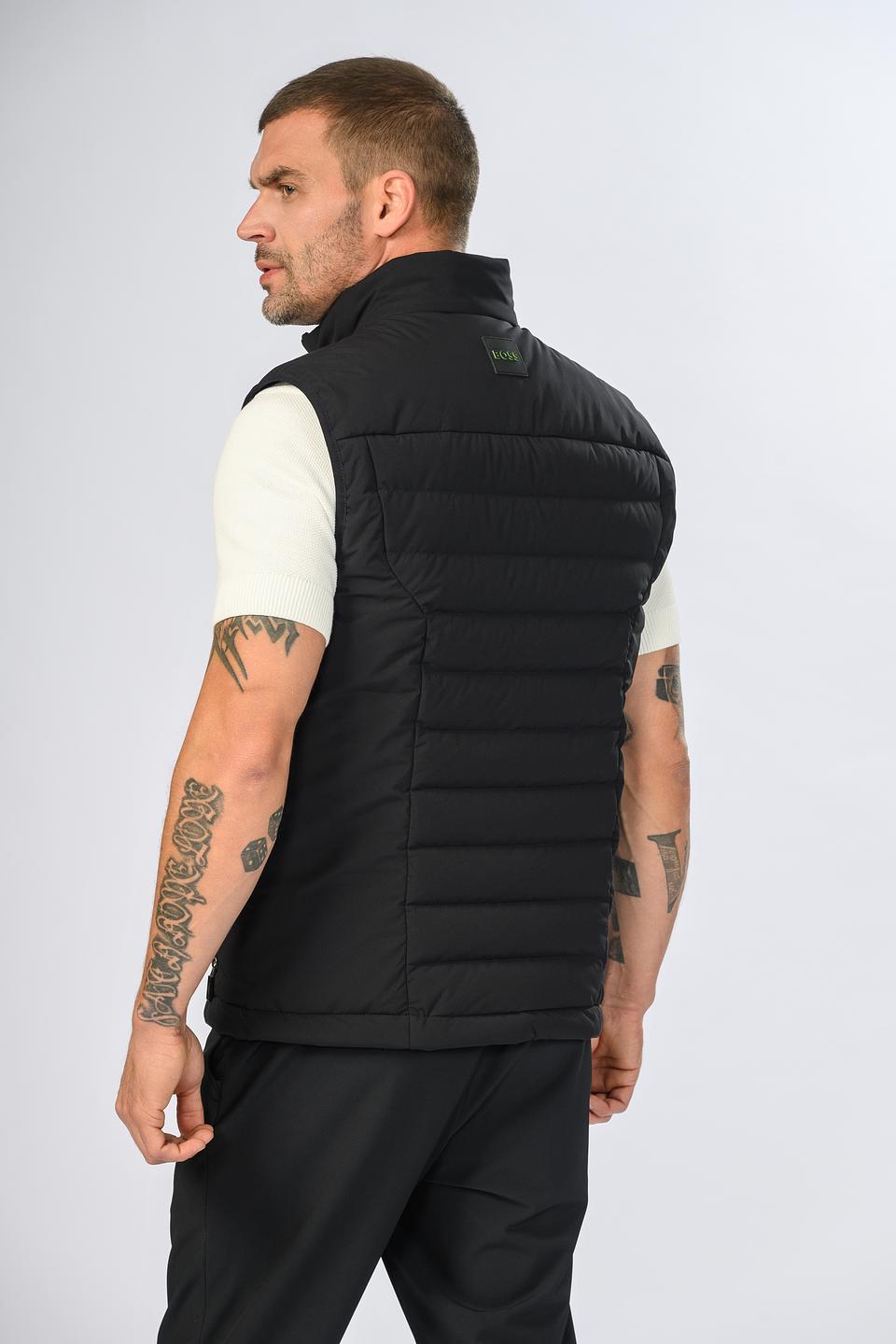 Жилет Boss Green стеганый черный