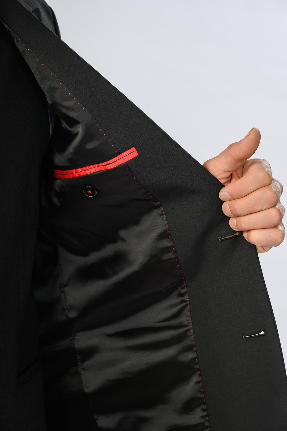 Костюм Hugo муж. чёрный