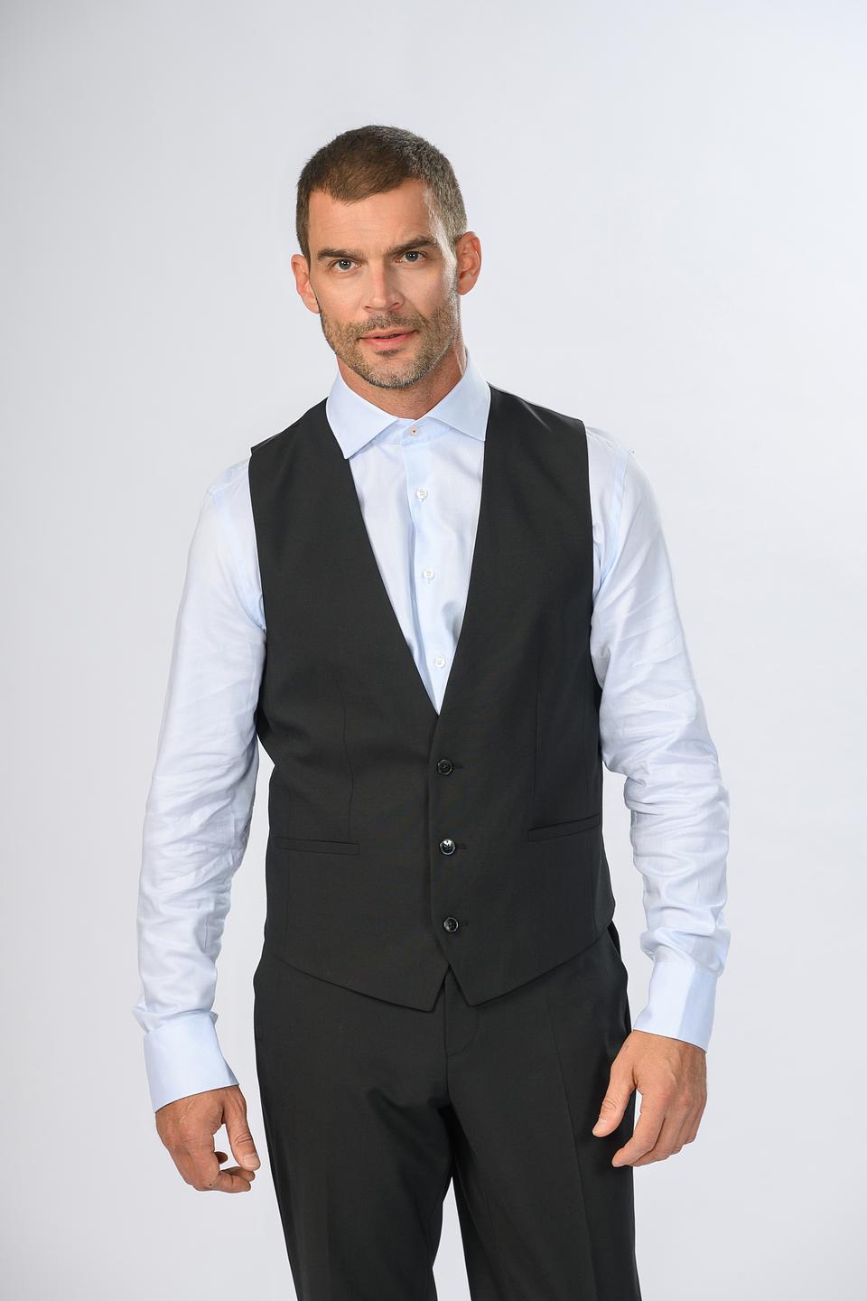 Костюм Hugo муж. чёрный