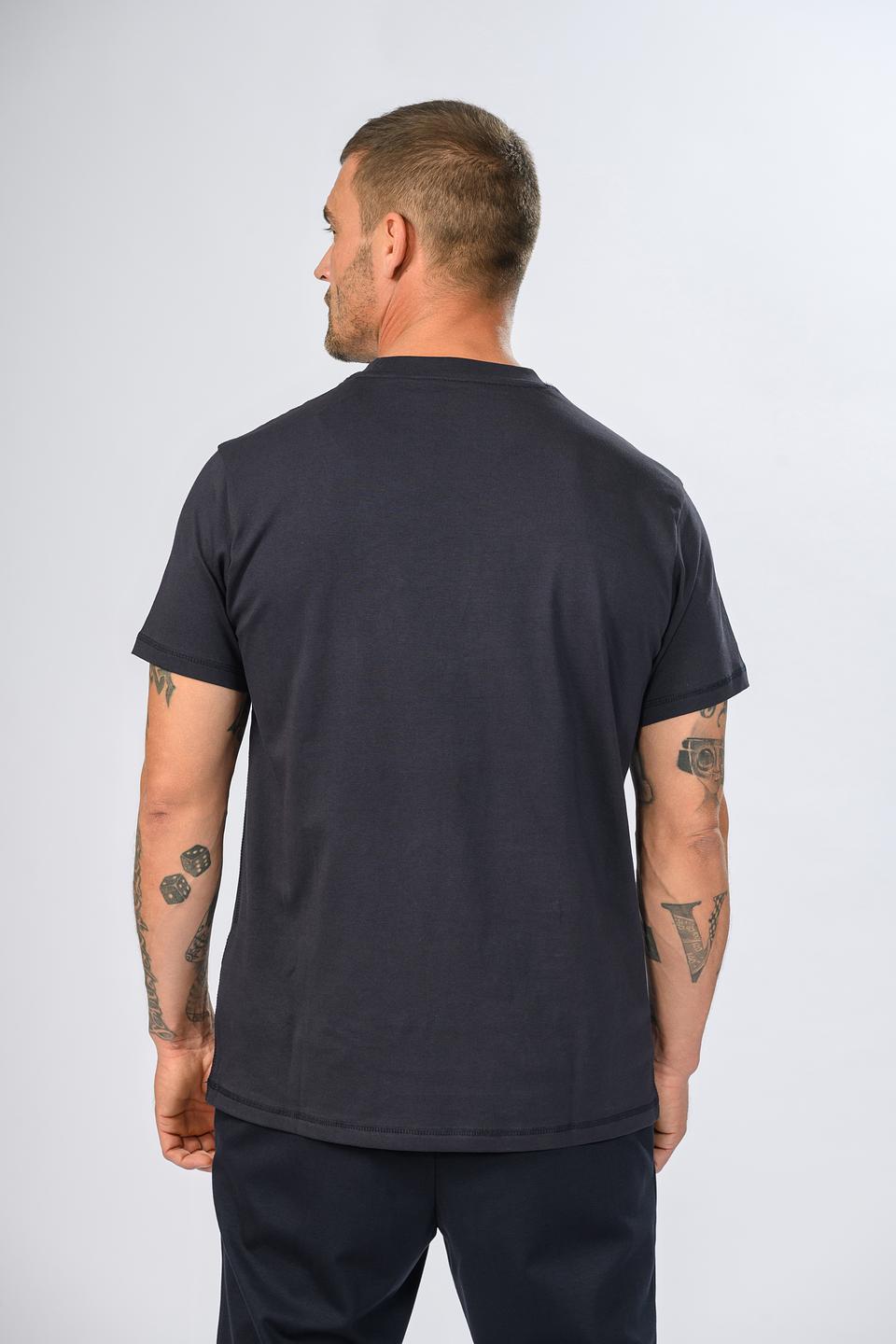 Футболка Guess с логотипом синяя