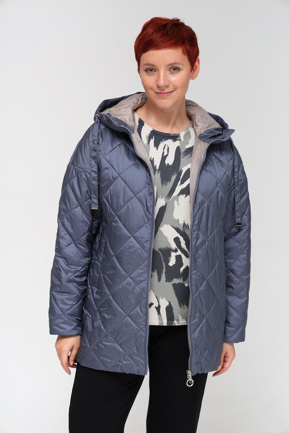 Куртка Pezzo стеганая серая