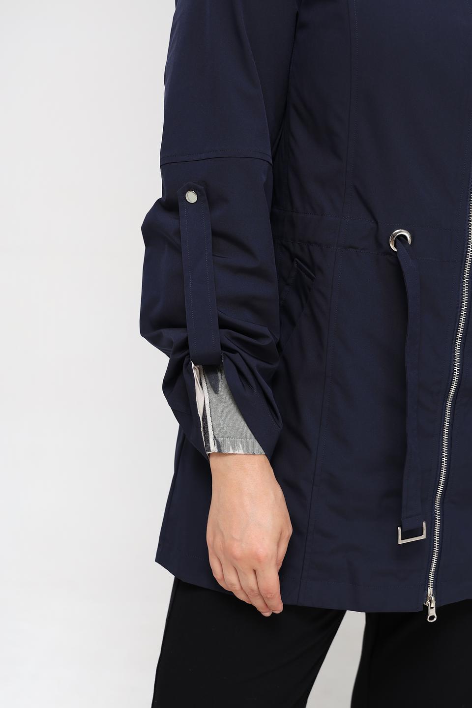 Куртка Pezzo синяя с капюшоном