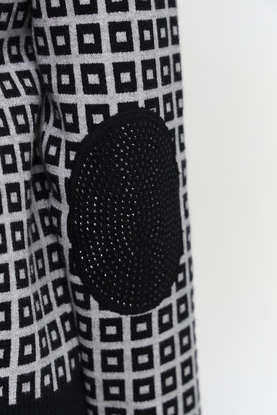 Пуловер Passioni с геометрическим узором