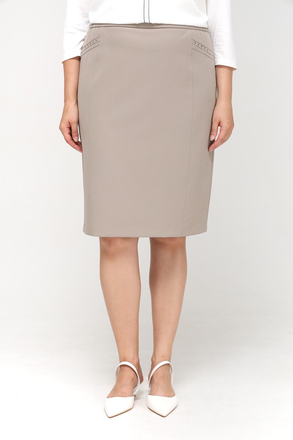 Юбка Frank Walder бежевая