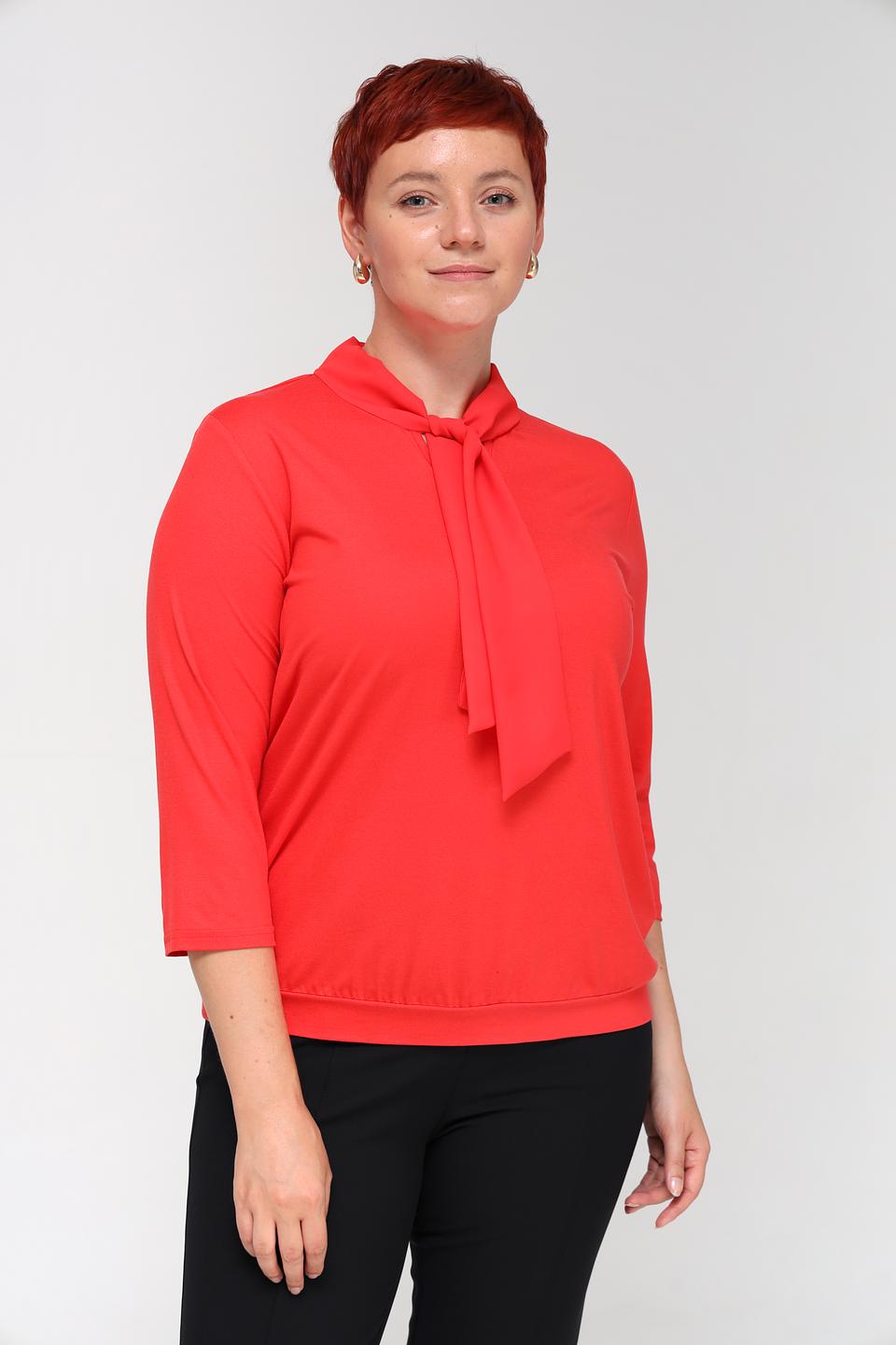 Блуза Frank Walder с завязкой красный