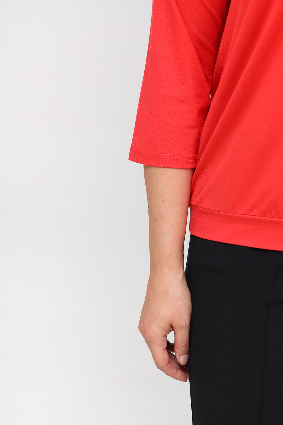 Блуза Frank Walder с завязкой красный