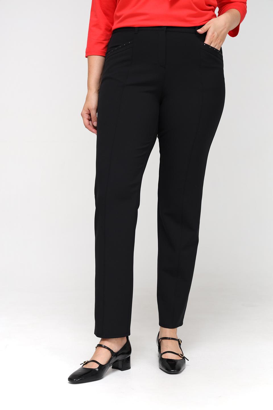 Брюки Frank Walder классические черные