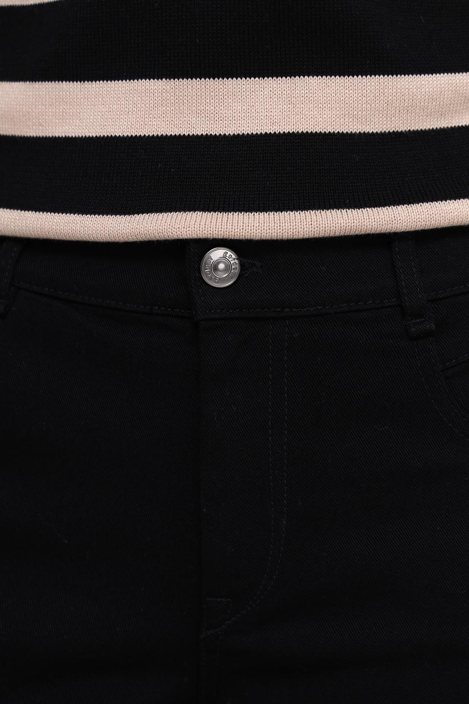 Джинсы Gardeur чёрные прямые