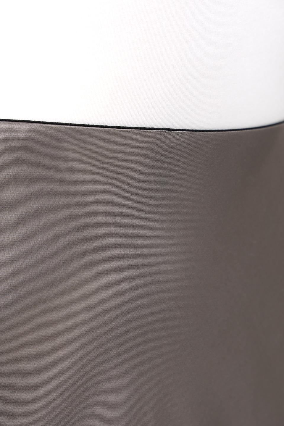 Юбка Luisa Cerano серая атласная