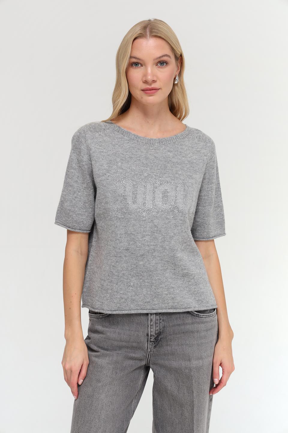 Пуловер Oui с декором