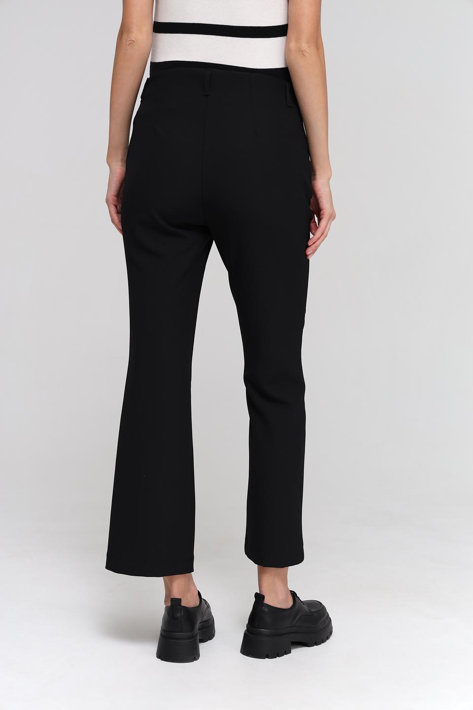 Брюки клёш Bianca чёрные