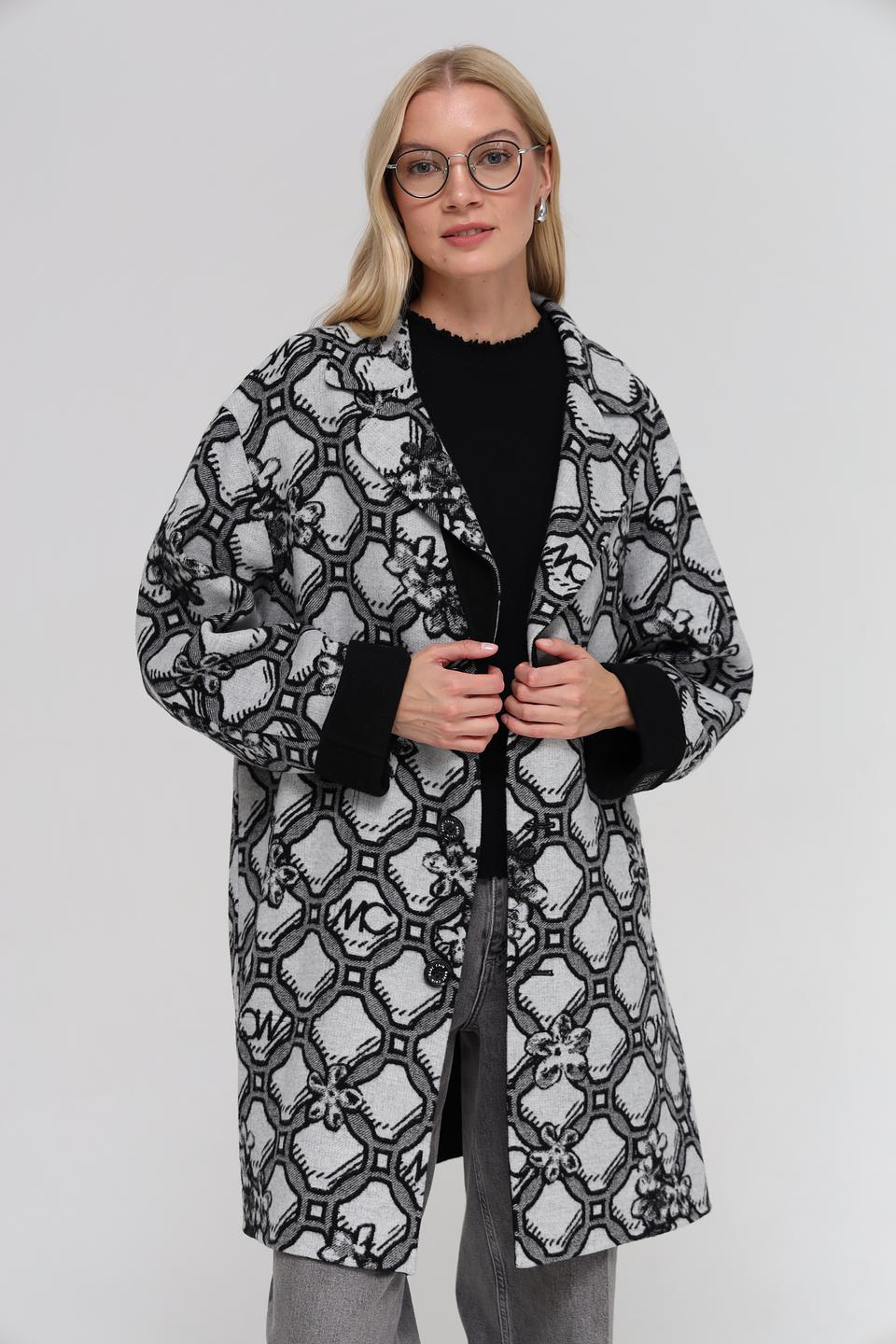 Пальто Marc Cain с узором