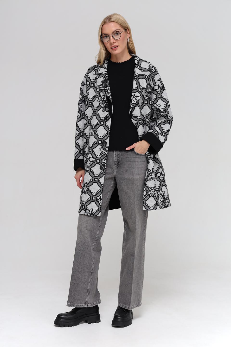 Пальто Marc Cain с узором