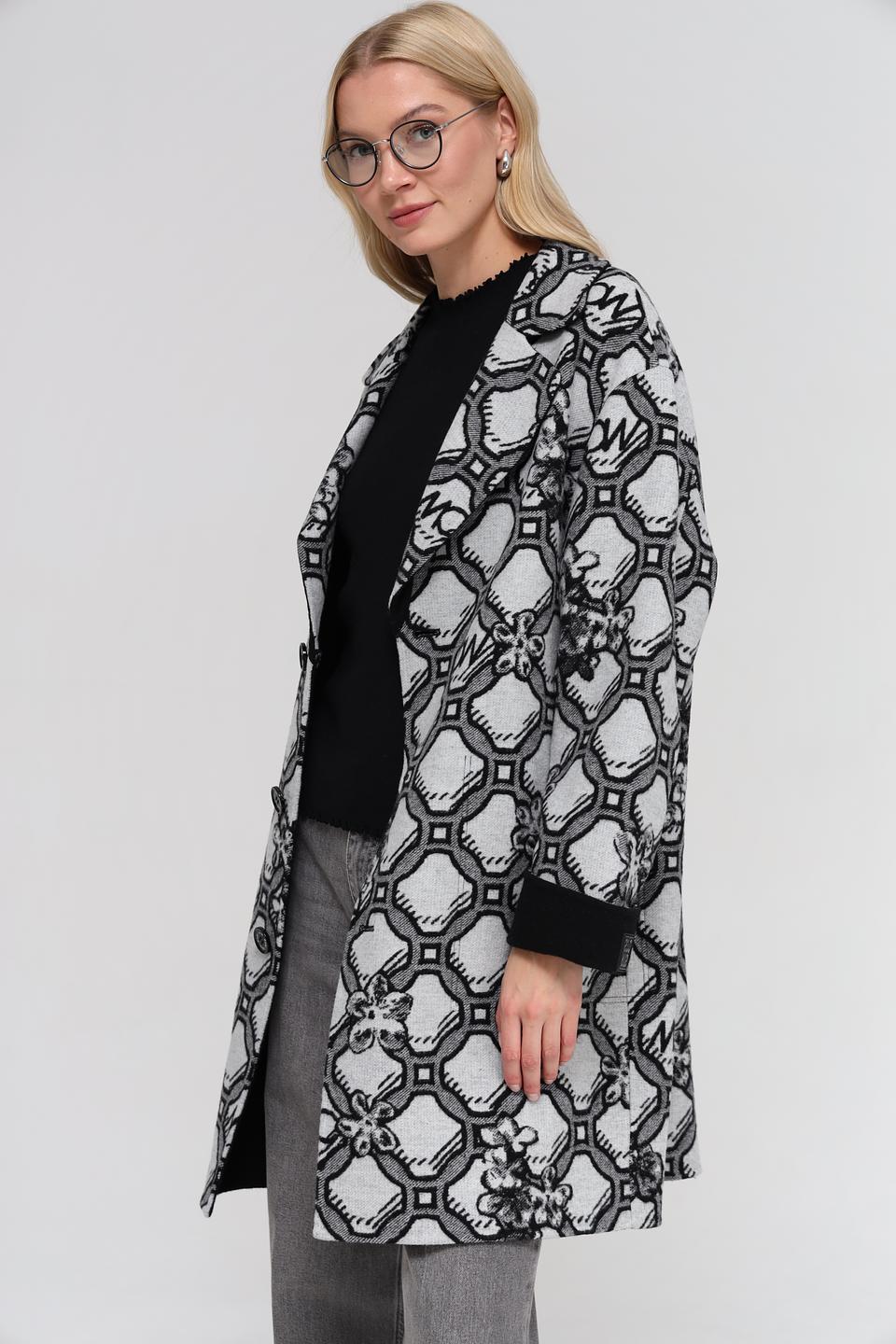 Пальто Marc Cain с узором