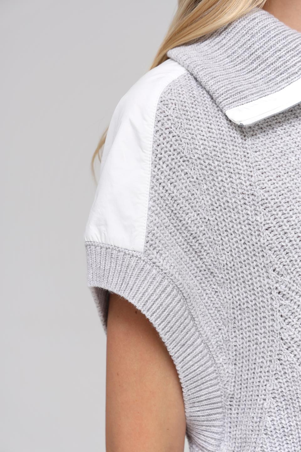 Жилет Marc Cain вязаный серый