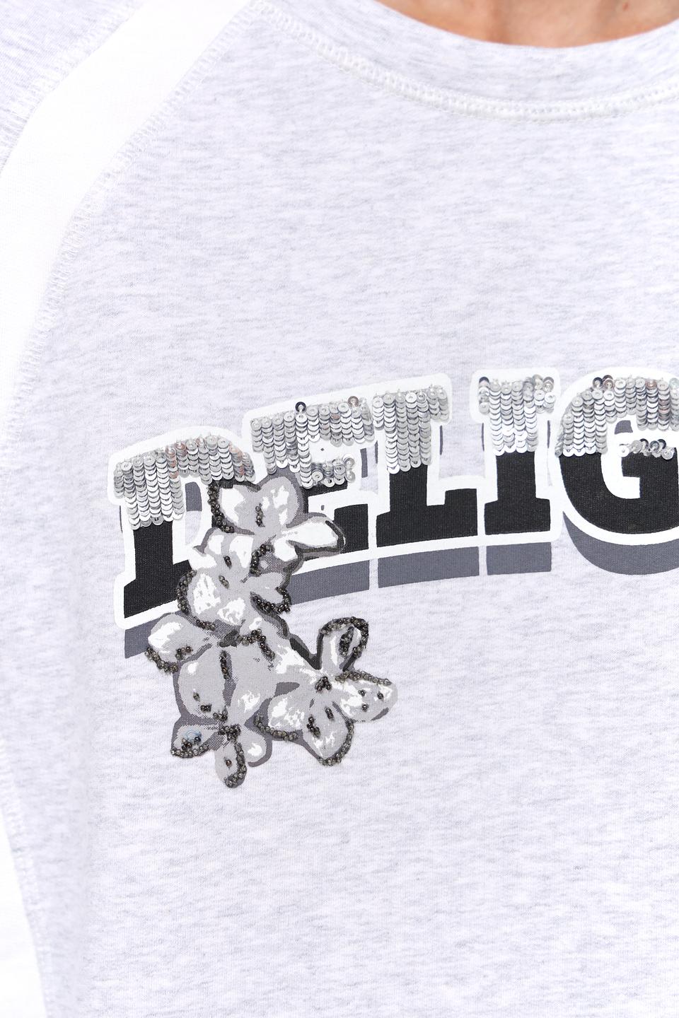 Пуловер Marc Cain с аппликацией