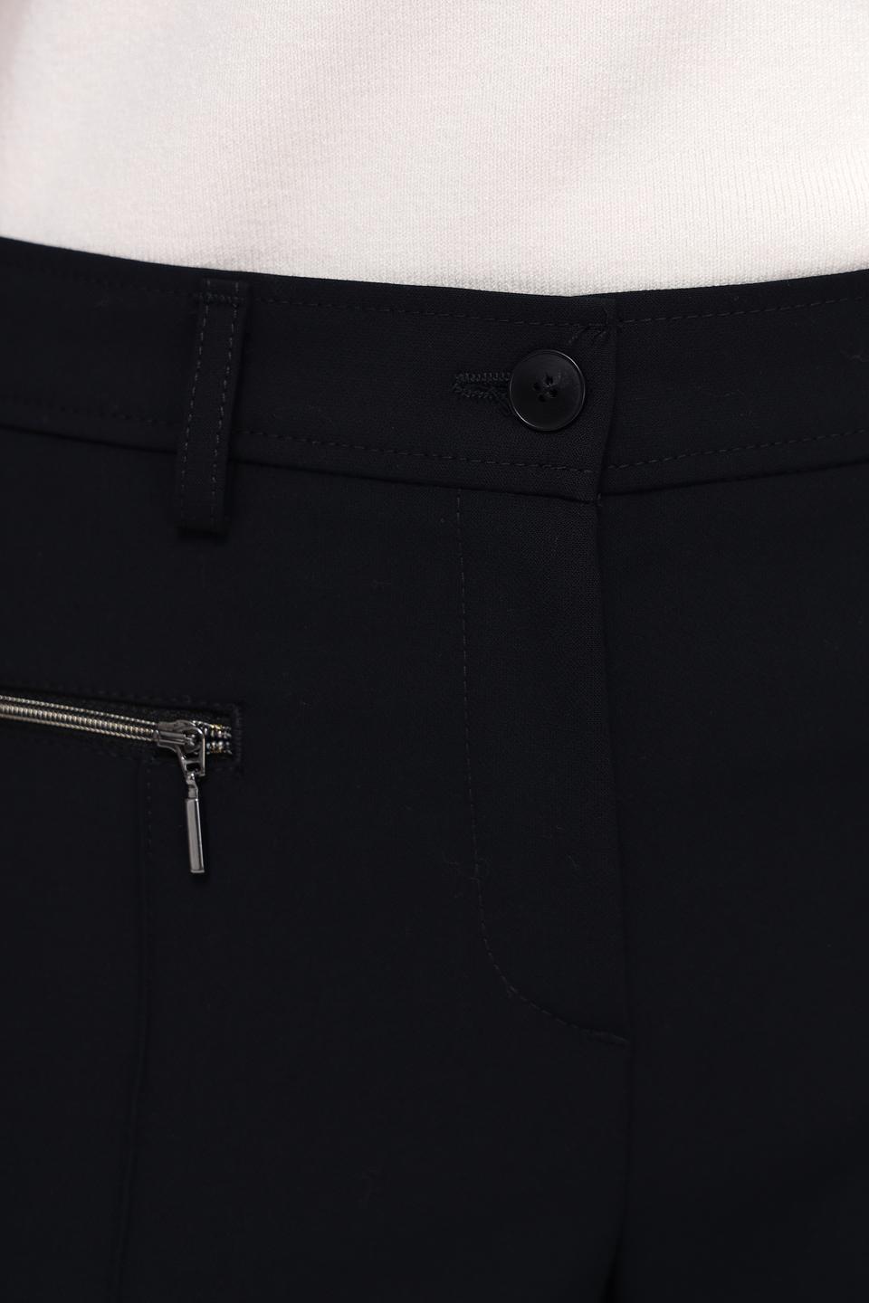 Брюки Gardeur чёрные с молниями