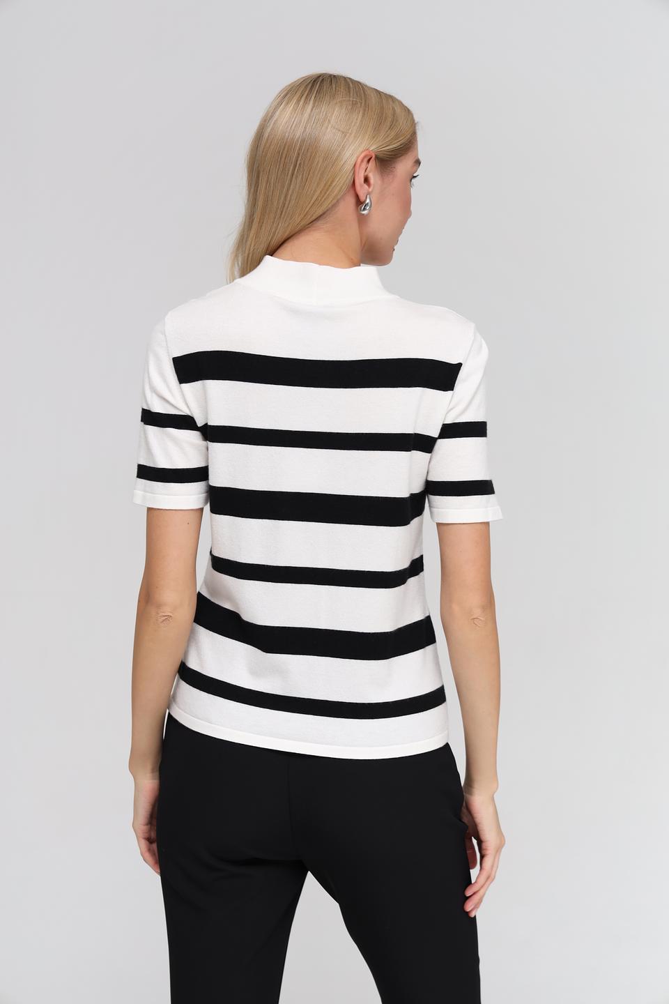 Пуловер Monari в полоску