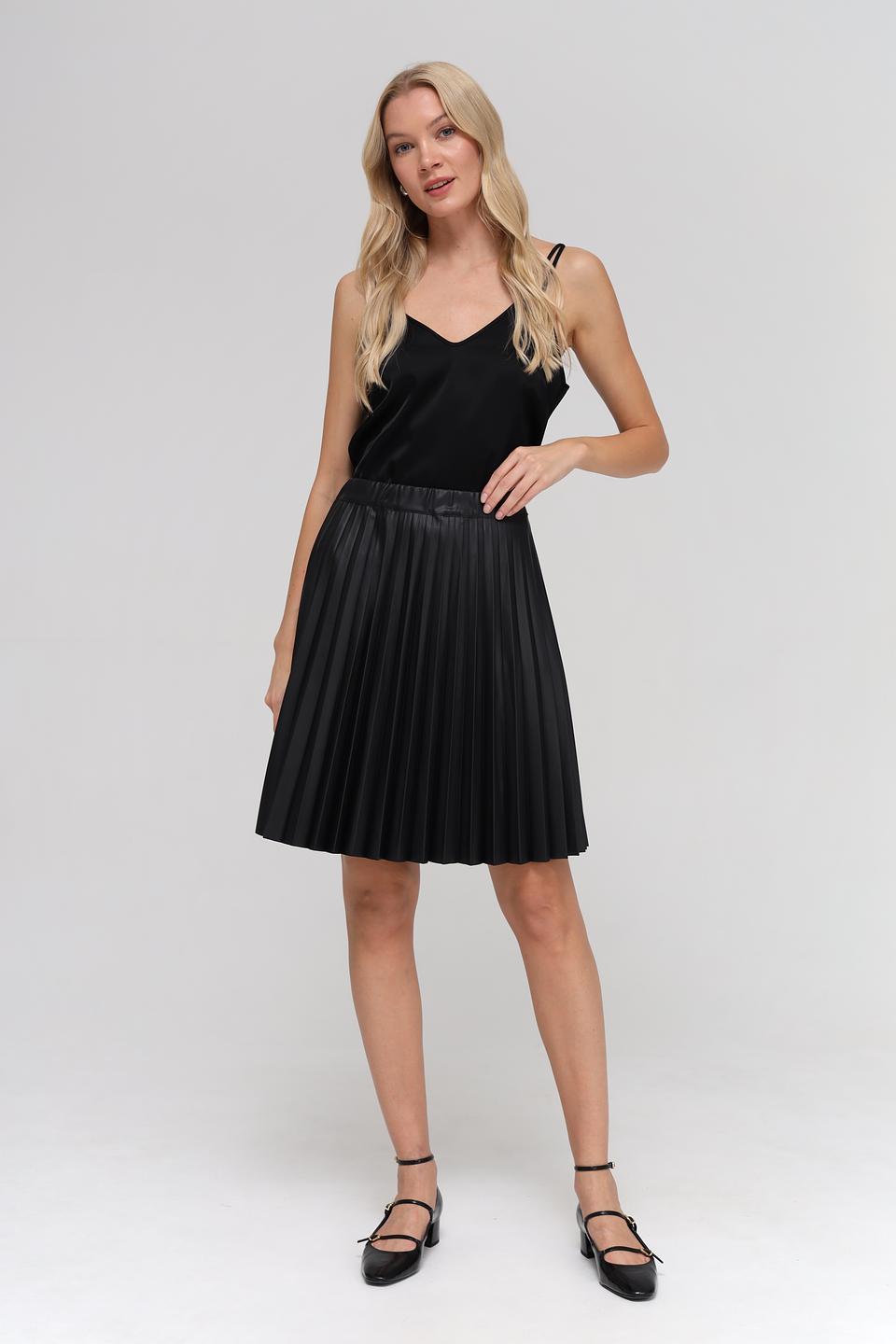 Юбка Monari плиссированная чёрная