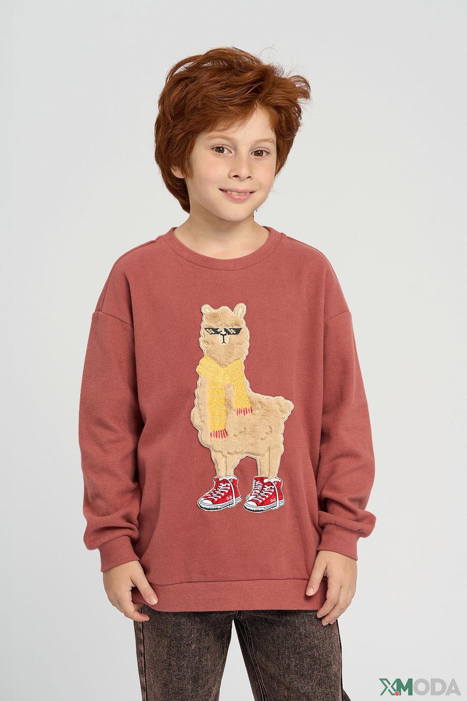 Джемпер Choupette с ламой розовый