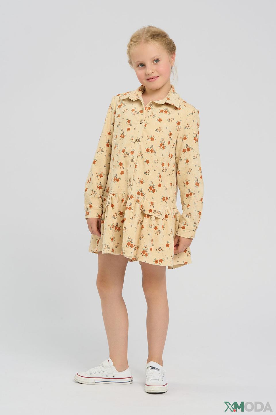 Платье Choupette дев. с цветочным принтом